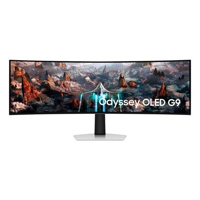 Monitor Gamer Curvo Samsung Odyssey 49"   Tecnologia Samsung OLED Gráficos ainda mais bonitos em seus jogos! O Odyssey OLED G9 proporciona imagens com