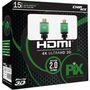 Cabo HDMI 15m 2.0 4k ultrahd 19 pinos c/ filtro