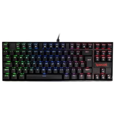 Teclado Mecânico Gamer Redragon Kumara, RGB, Switch Outemu Blue, ABNT2   Switches Outemu Blue O Kumara utiliza os renomados Switches mecânicos Outemu 