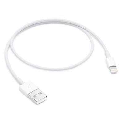 Cabo USB x Lightning para iPhone, 0,50cm, Apple, USB 2.0, Branco - ME291BZ/A