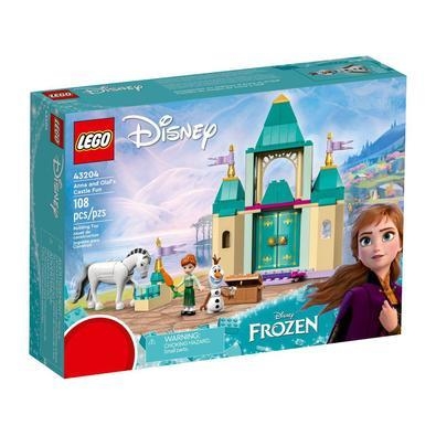 Encante as crianças 4+ e desenvolva suas habilidades de construção com este conjunto LEGO® ? Disney Castelo Divertido de Anna e Olaf (43204), que incl