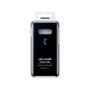 A Samsung apresenta a Capinha de Celular EF-KG970CBEGBR para S10e. Na cor preta e um acabamento que resulta num design moderno. Seu diferencial, são a