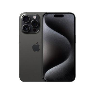 Apple iPhone 15 Pro 256GB Titânio Preto 6,1" 48MP iOS 5G O iPhone 15 Pro tem design robusto e leve em titânio aeroespacial. Na parte de trás, vidro ma