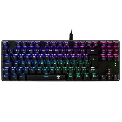 O T-Dagger Bora RGB traz tudo que um teclado mecânico deve ter: um RGB encantador, Switches de confiança, teclas que não desgastam e um prazer de uso 