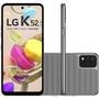 O Smartphone LG K52possui uma telade 6,6polegadas, com uma moldura quase invisível, equilibrando sua estrutura leve e compacta, perfeita para o uso di