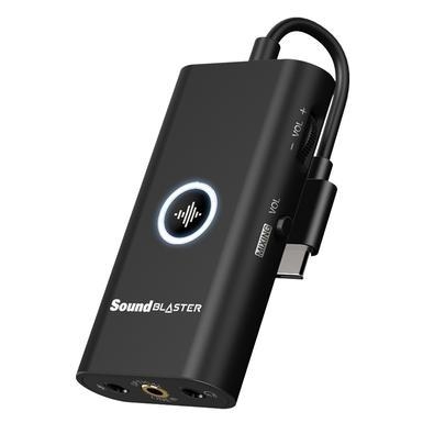 É ISSO. O PRIMEIRO SOUND BLASTER FEITO ESPECIFICAMENTE PARA USUÁRIOS DO PLAYSTATION 4 E NINTENDO SWITCH. Alimentado por USB-C. Perfeito para PS4, Nint