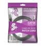 CABO DE REDE PATCH CORD CAT5E FTP BLINDADO GIGABIT - 2M - PRETO 5+.
