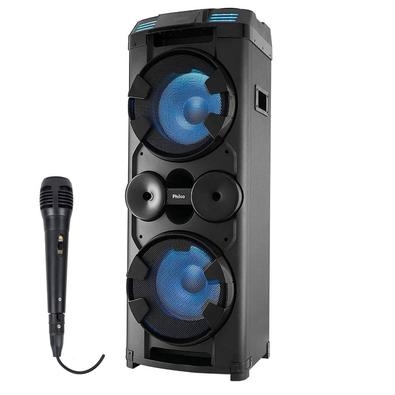 Procurando uma caixa com muita potência para animar suas festas e acordar os vizinhos? Com a Caixa Amplificada Bluetooth Philco PCX20000 - 1800w RMS E