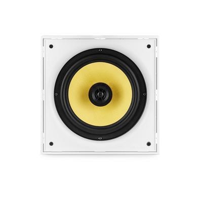 Arandela Quadrada 8'' 100W RMS Coaxial Telar Alumínio Branca Frahm (Peça)