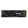 SSD XPG GAMMIX S70 BLADE PCIe Gen4 x4 M.2 2280 1TB Desfrute do desempenho de última geração com a unidade de estado sólido XPG GAMMIX S70 BLADE PCIe G