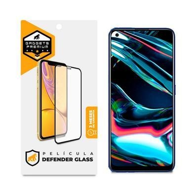 Película Defender Glass Para Realme 7 Pro - Preta - Gshield