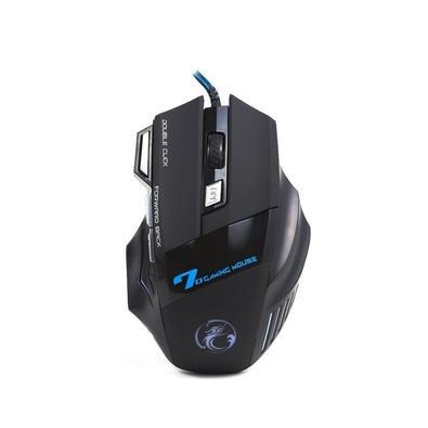 Mouse x7 Gamer Usb Led 3200 Dpi 7 Botões Alta Precisão Explore ao máximo o seu desempenho alta precisão e velocidade, com 6 botões e sroll de rolagem.