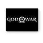 Quadro decorativo God Of War Logo  Deixe o seu cantinho favorito mais a sua cara! Decore com um toque geek de qualidade.