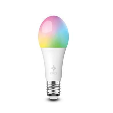 Lâmpada Smart Led RGB Ekaza Inteligente Wifi 9w+3w E-27 60W EKHM-T609-E27 Controle a luminosidade dos seus ambientes ajustando a intensidade e cores d