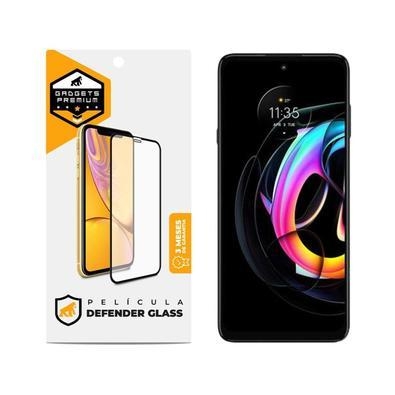 Película Defender Glass Para Motorola Moto Edge 20 Lite - Preta - Gshield