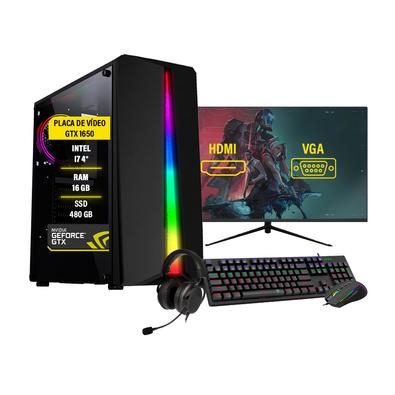 PC Gamer com uma configuração focada em colecionar vitórias, a linha de PC Gamer é ideal para quem busca desempenho, velocidade e qualidade de imagem 