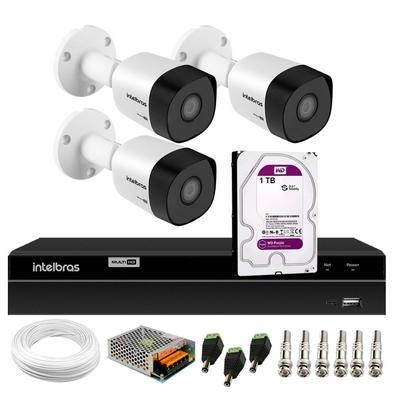 Criamos este kit para facilitar sua compra, e você não se preocupar com mais nada. Acesse e monitore as imagens da sua casa ou empresa remotamente, vi