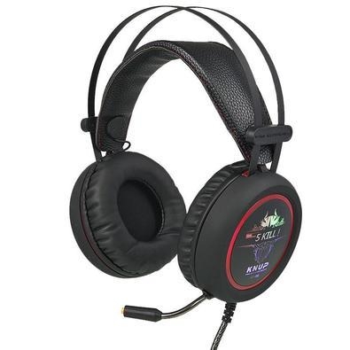 Knup gaming apresenta sua nova geração de headset gaming 7.1 canais, os fones Gaming Knup intensificam a sensação no jogo e realismo, melhorando a jog