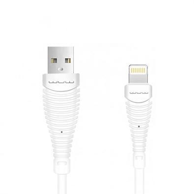 CABO USB LIGHTNING PARA IPHONE, IPAD, IPOD   Cabo de dados USB lacrado na caixa com garantia, para toda linha produtos com conexão lightning. O cabo d