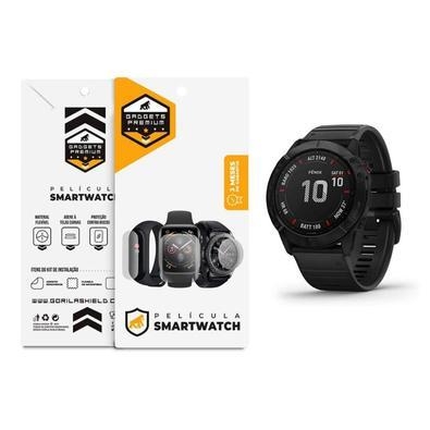 Aumente a resistência com a película para o seu Garmin Fenix 6 Pro A Película de Hydrogel para Garmin Fenix 6 Pro, da Gshield, garante proteção extra 