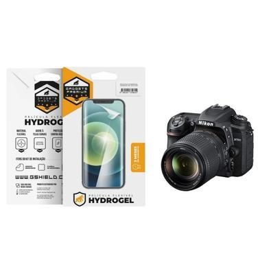 Aumente a resistência com a película para o seu Nikon D7500 A Película de Hydrogel para Nikon D7500, da Gshield, garante proteção extra para a tela do