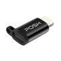 Adaptador Conversor Lightning Micro USB com Chaveiro iPhone Ipad Mini Carrega e Transfere Dados