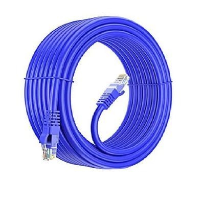 Cabo De Rede Plus Cable Pc Eth5e Patch Cord Cat5E Azul 30 MetrosIdeal para tráfego de voz, dados e imagens em sistemas de Cabeamento Estruturado. Uso 