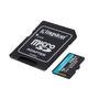 Cartão de Memória 256Gb Micro Sd Cl10 170mb/s Canvas Go Plus SDCG3/256GB KingstonCom desempenho de velocidade V30 e U3, os cartões microSD Canvas Go! 