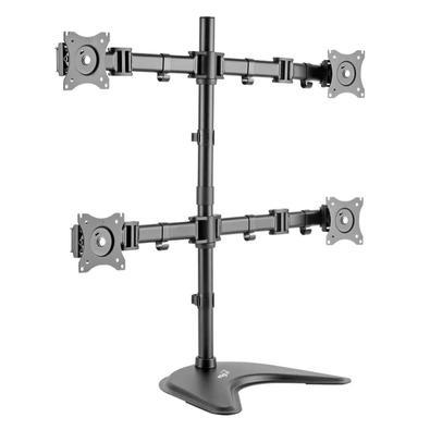 Suporte Multiarticulado para 4 monitores O suporte articulado de mesa ELG modelo T160ND4 é a solução ideal para quem utiliza várias telas simultaneame