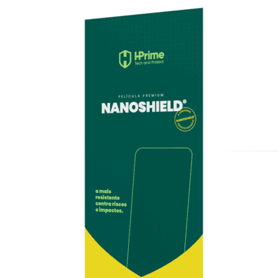 Película Para iPhone 14 Pro NanoShieldA tecnologia inovadora e exclusiva da Película Premium NanoShield HPrime oferece a melhor proteção para telas de