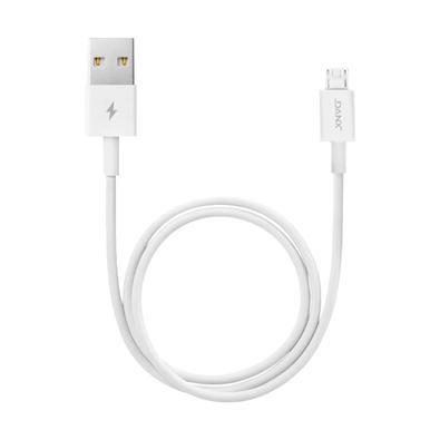 O Cabo Carregador Micro USB 2.4A Branco 2M Para Smartphone Da Danx DU120M é opção perfeita para carregar rapidamente seu celular Smartphone, tablet ou