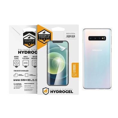 aumente a resistência com a película para o seu samsung s10 a película traseira de hydrogel para samsung s10, da gshield, protege seu aparelho contra 