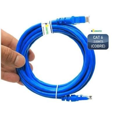 Patch cord cat6 é, ideal para sistemas de cabeamento estruturado, para trá,fego de voz, dados e imagem.para cabeamento horizontal ou secundá,rio, uso 