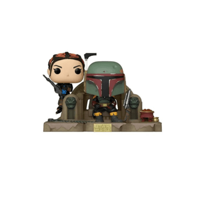 Funko POP Moment: Mandalorian, Boba Fett E Fennec Shand - 58391