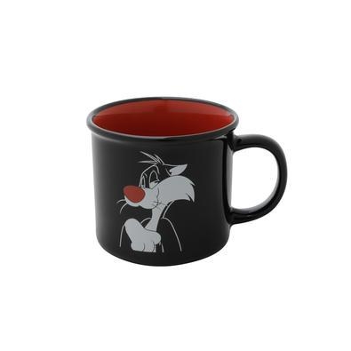 Caneca De Porcelana Gato Frajola 380ml Urban Leve para sua casa essa caneca original do Frajola, e deixe o ambiente muito mais divertido, com seu bom 