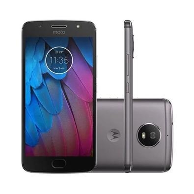 Smartphone Motorola Moto G5s, 32GB, 2GB RAM, Quad-Core, Câmera 16MP, Tela 5.2, Dual Chip, Cinza Lunar - Xt1792