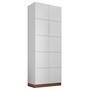 O armário alto cubic é moderno, compacto, versátil e trará mais organização em qualquer ambiente que estiver. Possui 4 prateleiras com 10 divisões e a