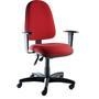 Cadeira para Escritório Diretor – Linha Confort – Cor: Vermelho - Tonalidade da Cor: Vermelho  -  Marca: Design Office Móveis   As Cadeiras e Poltrona