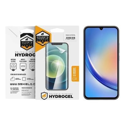 Descriçãoaumente a resistência com a película para o seu samsung galaxy a34 5g a película de hydrogel para samsung galaxy a34 5g, da gshield, garante 