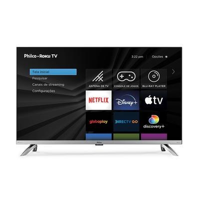 Smart Tv Led RokuA smart tv led roku 32 philco fast - ptv32g7pr2csblh vai completar seu lar! Ela conta com processador quad core e processador gráfico