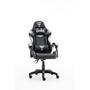 Cadeira gamer mount black/gray clanm   * couro sintetico * espuma crua de alta densidade (28 kg/m3 espuma crua) * apoios de braco reclinaveis * altura