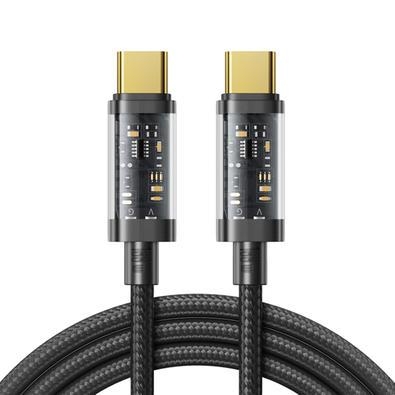 SKU: S-CC100A12-PTO-120Tamanho: 1,2 mCor: Preto_________________Cabo USB-C x USB-CUSB 2.0 480MbpsCarregamento rápido de 100WBanhado a ouro____________