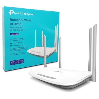 Marca: tp-link modelo: ec220-g5 wi-fi 5° geração, dual-band 300mbps em 2.4ghz + 867mbps em 5ghz gerenciamento remoto fácil, protocolo tr-069 permite q