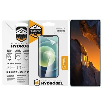 Descriçãoaumente a resistência com a película para o seu xiaomi poco f5 a película gamer de hydrogel fosca para xiaomi poco f5, da gshield, garante pr