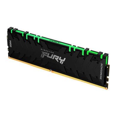 Obtenha desempenho extremo e estilo com o kingston fury renegade rgb 16gb 3600mhz ddr4 cl16 dimm   eleve o desempenho do seu sistema de jogos com o ki