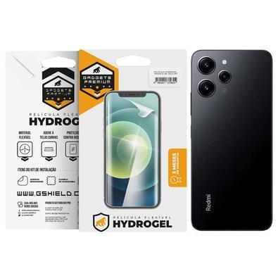 Descrição aumente a resistência com a película para o seu xiaomi redmi 12 a película traseira de hydrogel para xiaomi redmi 12, da gshield, protege se