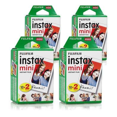 Filme instax mini instantâneo fujifilm - 80 fotos filme instantâneo para instax mini fujifilme contendo 80 poses.nosso filme instax mini é perfeito pa