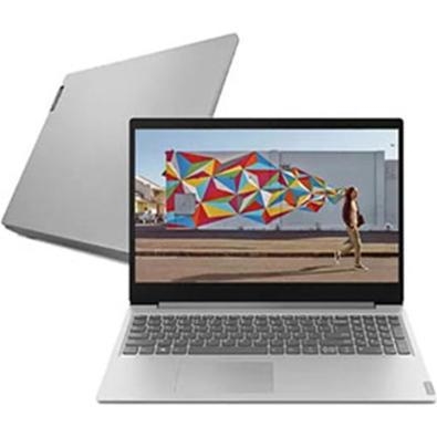 Notebook lenovo ideapad s145-82dj0000br, na cor prata, processador de 10º geração intel core i7-1065g7 de 1.30ghz até 3.90ghz, memória ram de 8gb ddr4