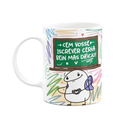 Conteúdo: 1 caneca   características: material: cerâmica capacidade: 325ml altura: 9,5cm diâmetro: 8cm cor: branca  informações adicionais: a sua cane