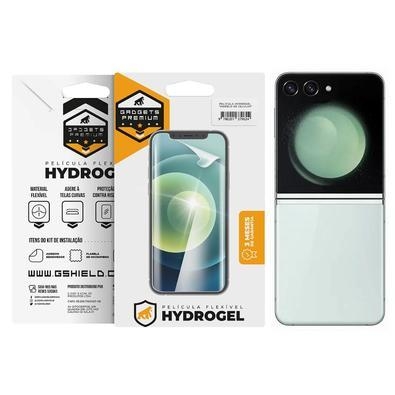  descrição aumente a resistência com a película para o seu samsung galaxy z flip 5 a película traseira de hydrogel para samsung galaxy z flip 5, da gs